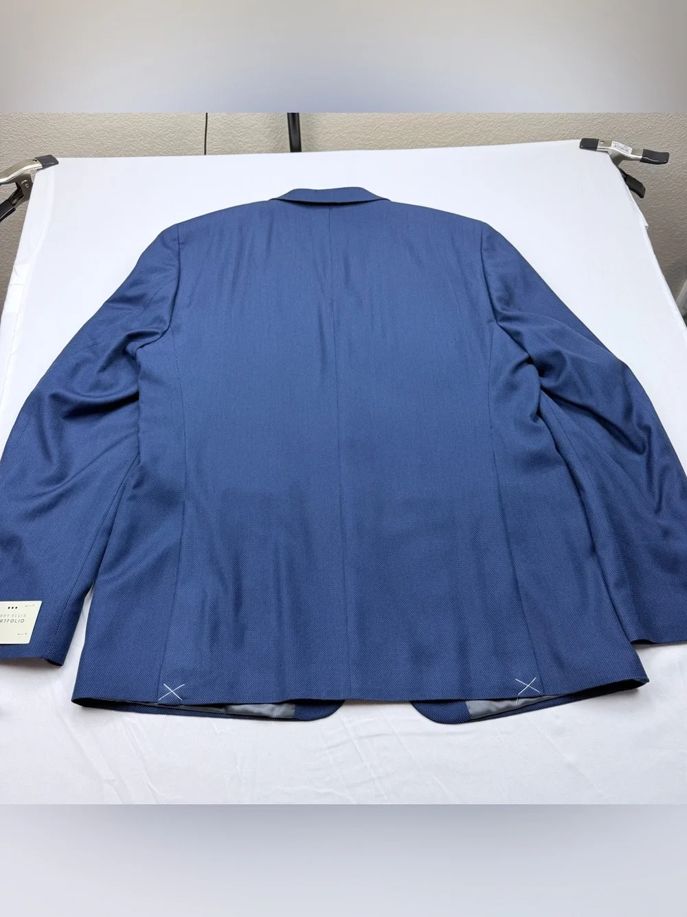 Perry Ellis Portfolio Men's Royal Blue Two-Button Suit, NWT